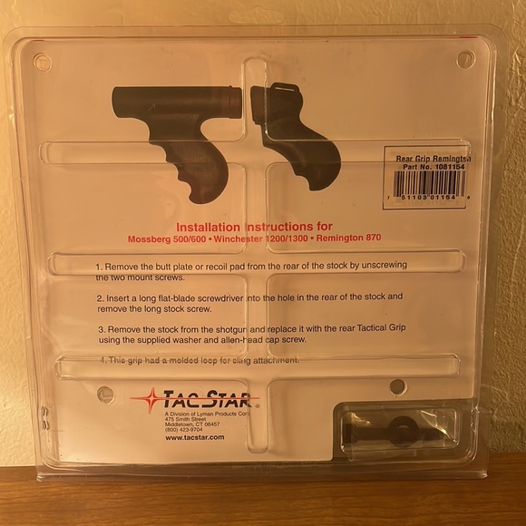 TacStar REAR GRIP for Remington 870 -  # 1081154 - Picture 2 of 2
